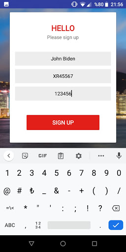 BYTaximeter Screen 2