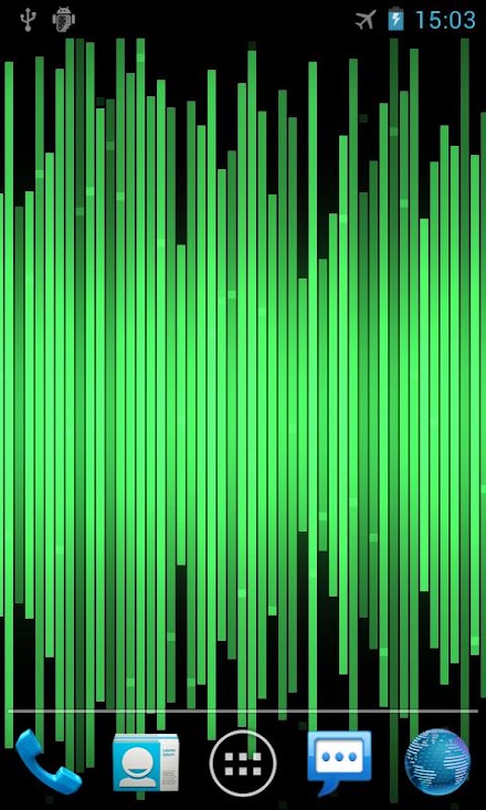 Stripe Line Pro Live Wallpaper Screen 2