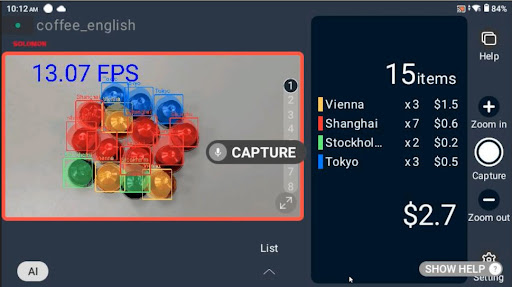 Android application SOLOMON META-aivi screenshort