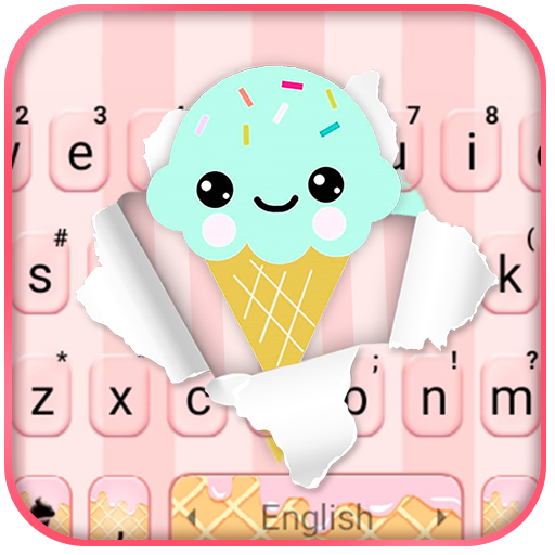 Cute Ice Cream2 Keyboard Theme logo