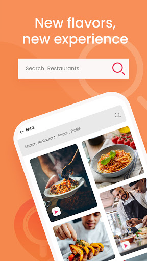 Android application Foodoyes screenshort