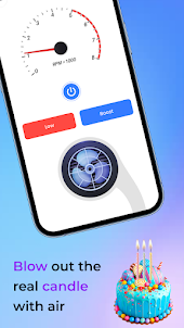 Birthday App: Candle Blower