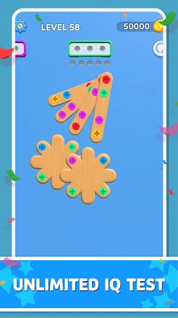 Game screenshot Color Wood Screw Puzzle apk download