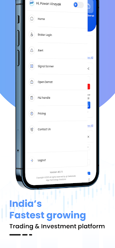 Android application Trade Arth screenshort
