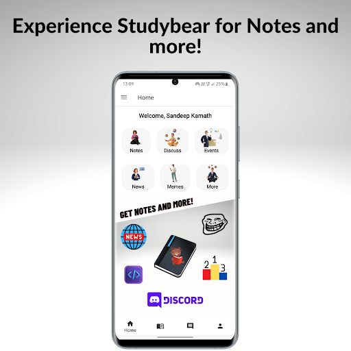 Studybear Screen 2