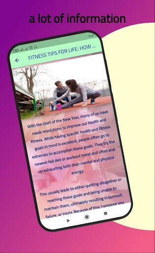 health and fitness Screen 2