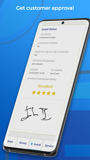 Android application Onsite7 screenshort