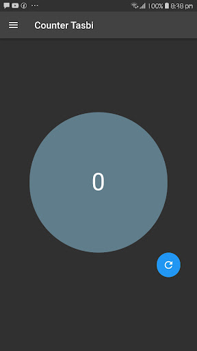 Android application Counter Tasbih screenshort