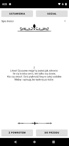 Książka Pan Tadeusz Screen 2