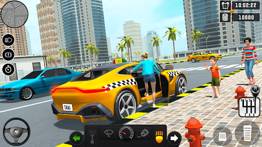 Сумасшедший таксист 3D игра