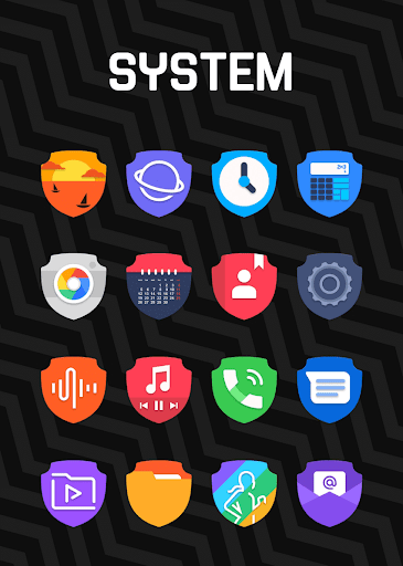 Screenshot of Shield - Icon Pack
