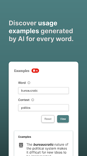 Englia: AI English Dictionary Screen 2