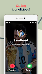 Lionel Messi Fake Call