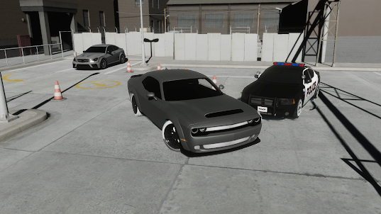 Dodge Challenger Parking Drift