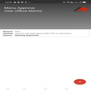 Aplikasi Approval Screen 3