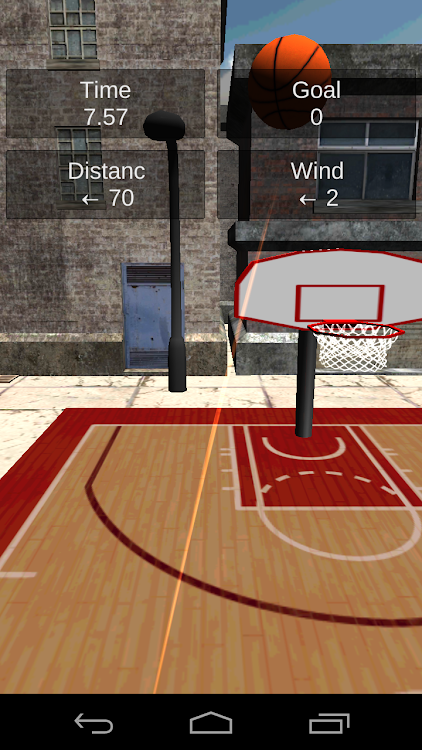 3D Basketball Toss Sharpshoot - 1.3.0 - (Android)