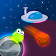 Space slug: get to the spaceship to escape icon