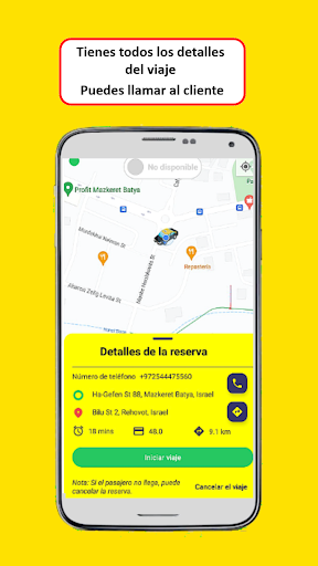 Radar Taxi Driver Screen 2