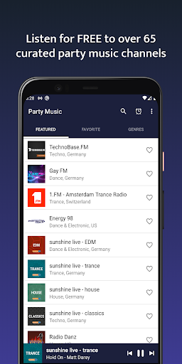 Android application Party Music 2024 screenshort
