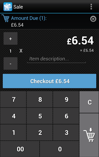 Android application Elavon MobileMerchant screenshort