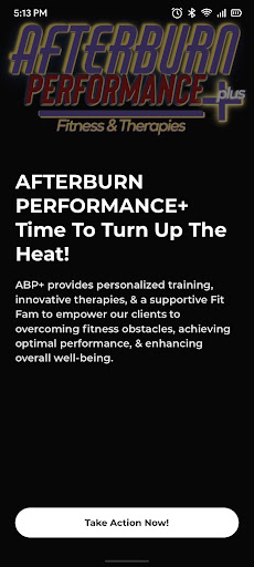 Android application Afterburn Performance+ screenshort