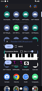Resident MIDI Keyboard