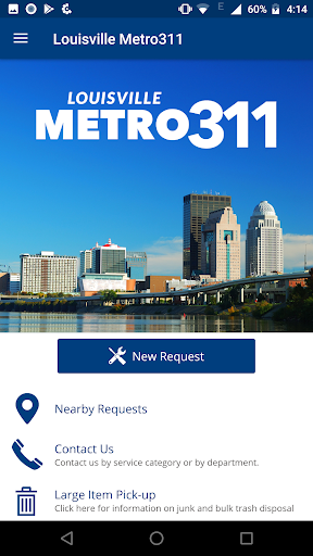 Android application Louisville Metro311 screenshort