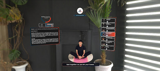 Android application YogaXR screenshort
