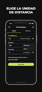 Screenshot 3 Calculadora de Combustible android