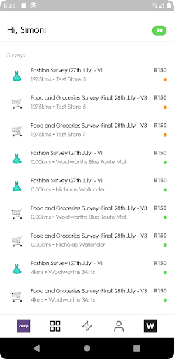 Woolworths Shopper Insights Screen 2