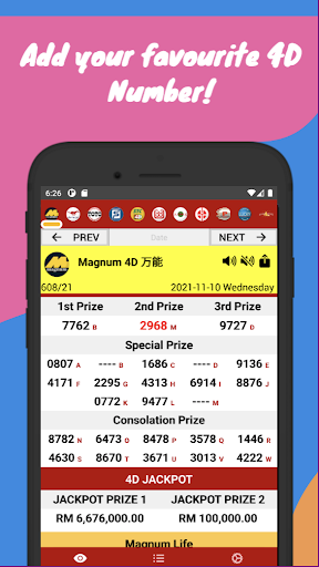 Check 4D King Live 4D Results