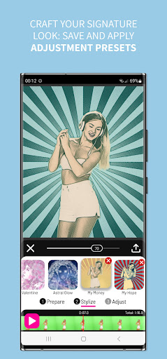 Toonita Video: Pop Art Filters Screenshot