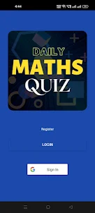Daily Maths Quiz