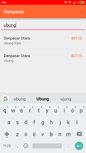 Kode Pos Indonesia Lengkap Screen 3