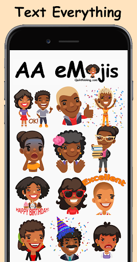 African American Emojis Screen 3