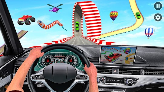 Mega Ramps Stunt Car Games 3D MOD APK 1.39 (Unlimited Money) 5