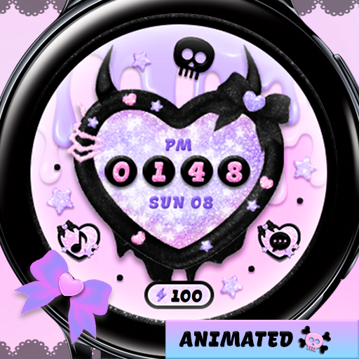 Goth Pink Love - Watchface 1.0.0 Icon