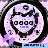 Goth Pink Love - Watchface icon