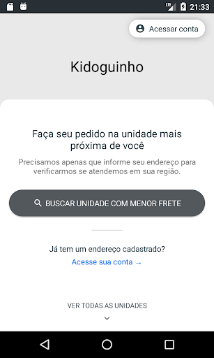 Android application Kidoguinho screenshort