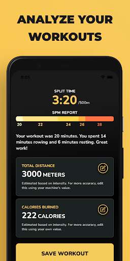 Screenshot of Start Rowing - Rowing Workouts