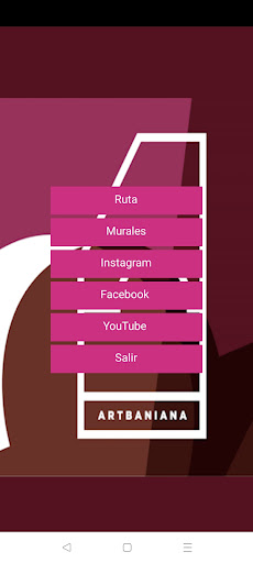 Android application Ruta Baena Arte Urbano screenshort
