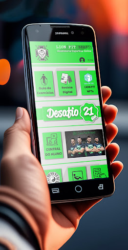 Android application LION FIT screenshort
