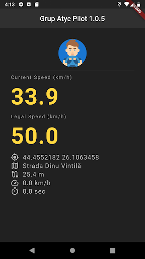 Pandora Speed Monitor Screen 2