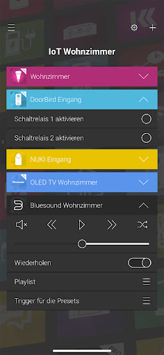 Android application Smart Screens screenshort