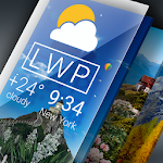 Cover Image of Download Weather Live Wallpaper. Current forecast on screen 1.5.6 APK