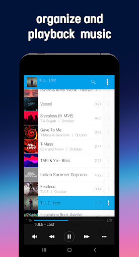 Avee Music Player (Pro) screen 1