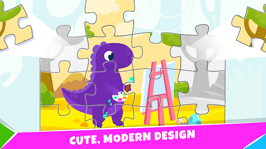 Bini Dino Puzzles for Kids!  screenshots 3