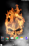 screenshot of Fire Live Wallpaper