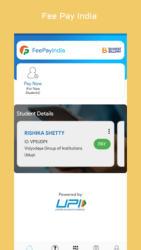 Fee Pay India Screen 2