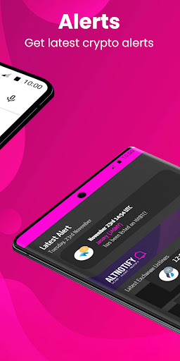 Crypto Listing Push Alerts Screen 3